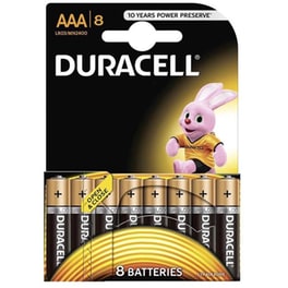 Duracell Αλκαλικές Μπαταριες ΑΑΑ 1.5V 8τμχ