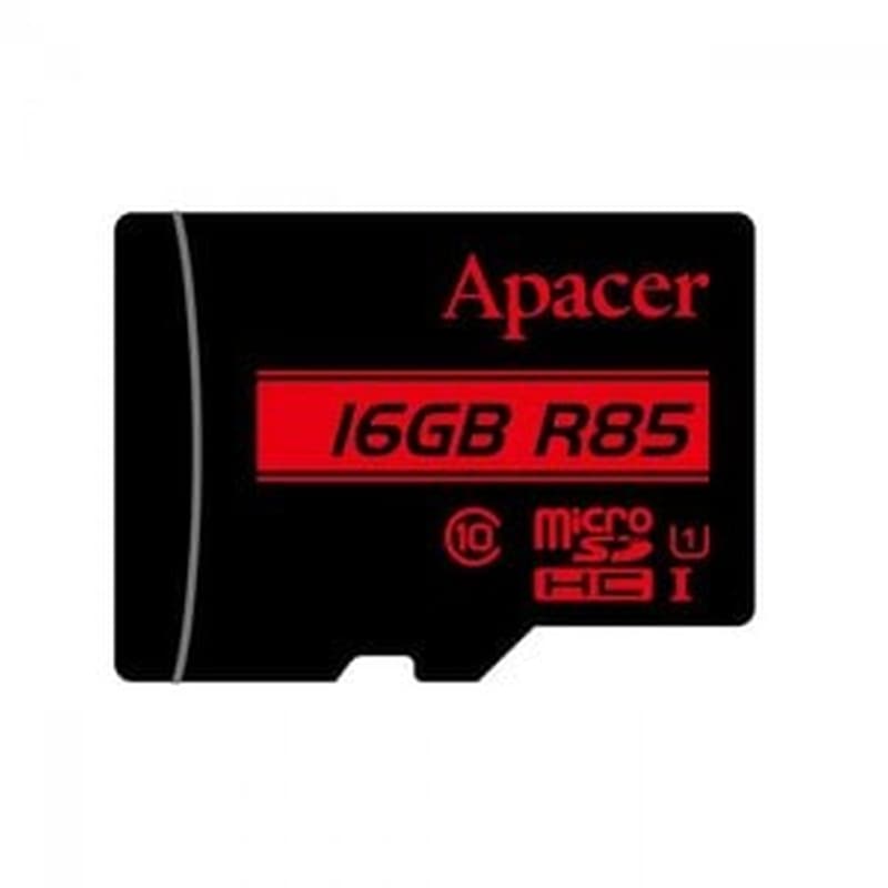 APACER Apacer microSDHC 16GB Class 10 U1 UHS-I με αντάπτορα