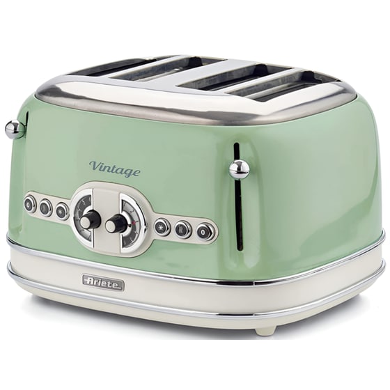 ARIETE VINTAGE 156/04 4 Θέσεων 1630W Πράσινο Φρυγανιέρα image 1