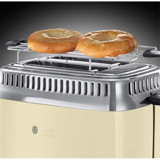 RUSSELL HOBBS 21682-56 RETRO VINTAGE 2 Θέσεων 1200W Μπεζ Φρυγανιέρα image 1