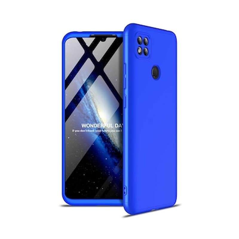 GKK Θήκη Xiaomi Redmi 9C - Gkk 360 Full Body Protection - Blue