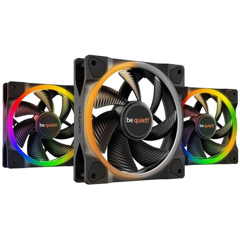 BEQUIET Case Fan Be Quiet! Light Wings 120mm ARGB - 3τμχ