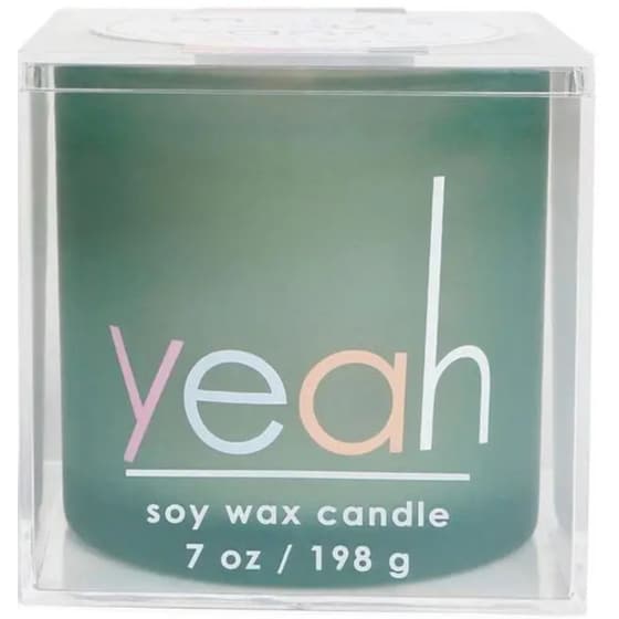 Αρωματικό Κερί Σόγιας Paddywax Grapefruit And Neroli 198gr - Πράσινο image 0