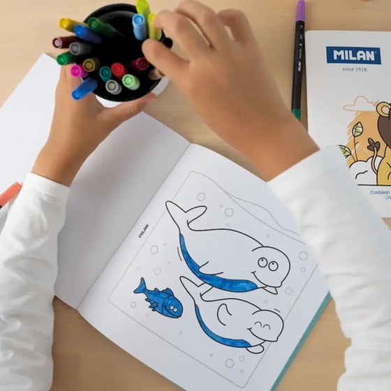 Colouring Book Milan Blue Odyssey image 3