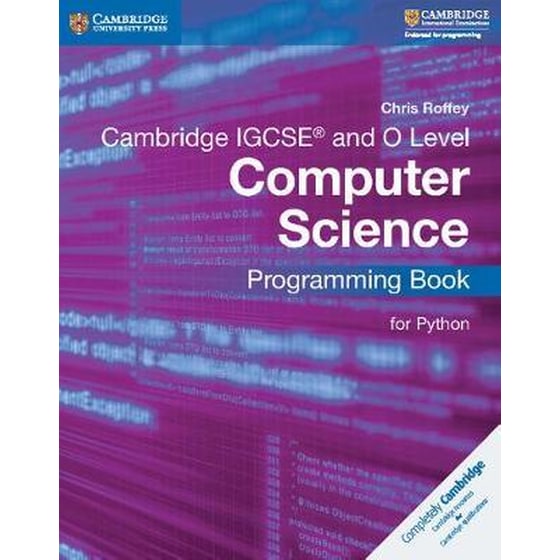 Cambridge IGCSE (R) and O Level Computer Science Programming Book for Python image 0