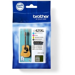 Brother LC421XLVAL Πολλαπλό Μελάνι Εκτυπωτή LC421XLVAL