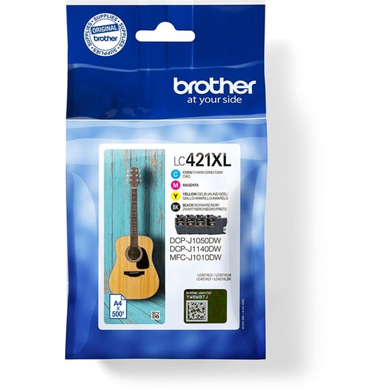 Brother LC421XLVAL Πολλαπλό Μελάνι Εκτυπωτή LC421XLVAL image 0
