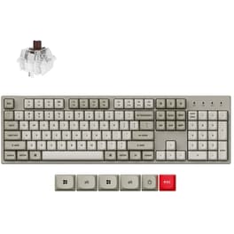 Keychron C2 PRO C2PX-M3 Ενσύρματο Gaming Μηχανικό Πληκτρολόγιο με RGB φωτισμό (Αγγλικό US)