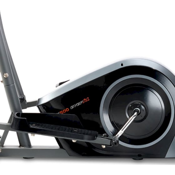 Ελλειπτικό Μηχάνημα Everfit EFK-500 Μαγνητικό (Χειροκίνητο) - Ασημί/ Μαύρο image 3