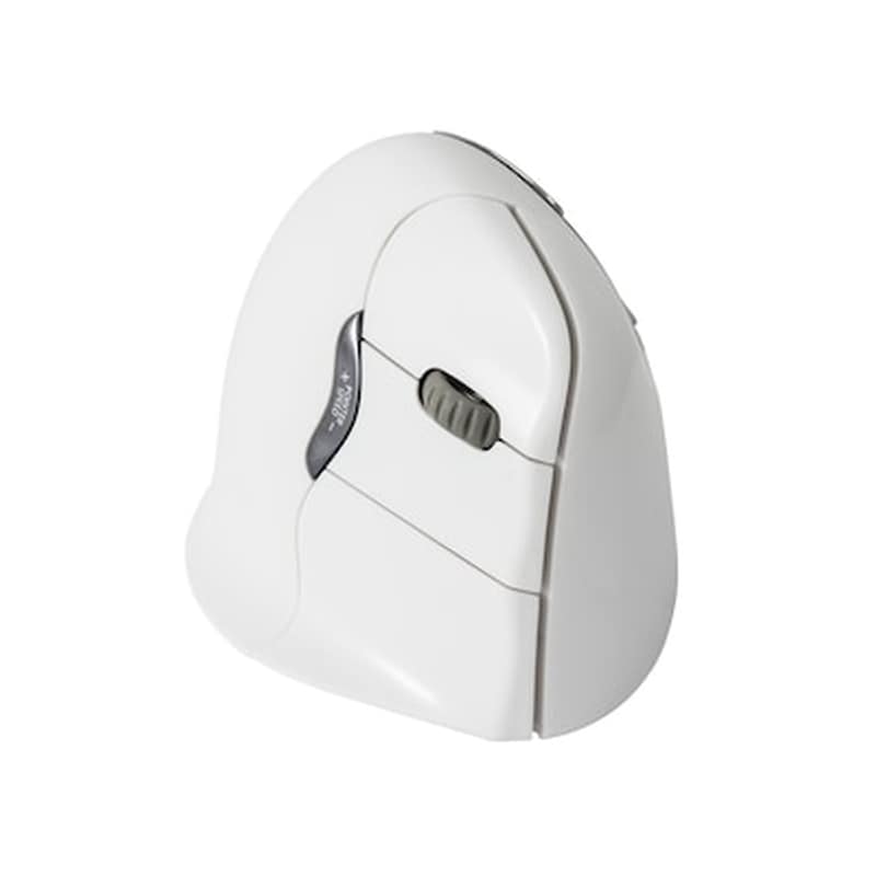 EVOLUENT BakkerElkhuizen VerticalMouse 4 Right Bluetooth Ασύρματο Ποντίκι Λευκό