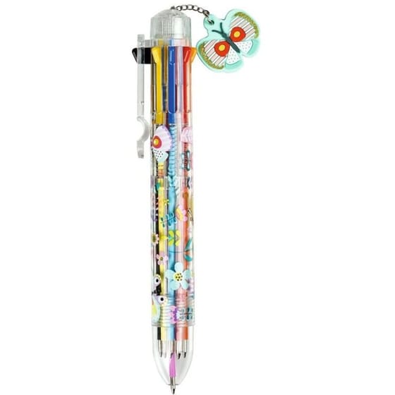 Στυλό Διαρκείας Moses 8 Χρωμάτων Flowers & Friends image 2