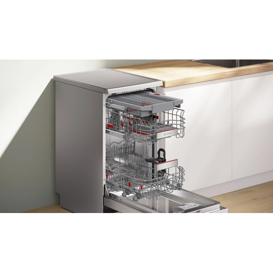 BOSCH Serie 6 SPS6EMI21E για 10 Σερβίτσια Γκρι Πλυντήριο Πιάτων image 5