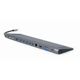 Cablexpert A-CM-COMBO9-01 USB Hub 9 σε 1 USB-C - Space grey
