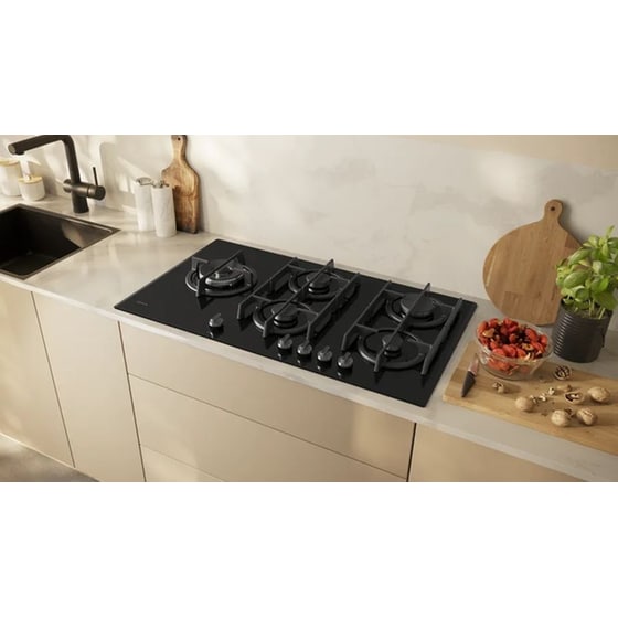 NEFF T29RHS4S0 90 cm Μαύρο Εστία Αερίου Αυτόνομη image 1