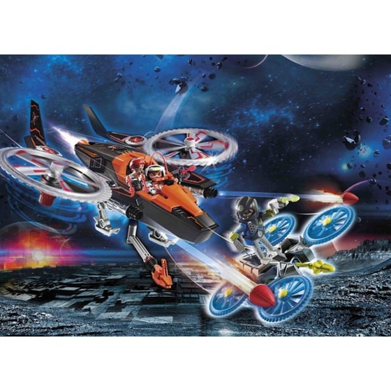 PLAYMOBIL® Galaxy Police Ελικόπτερο Galaxy Pirates (70023) image 1
