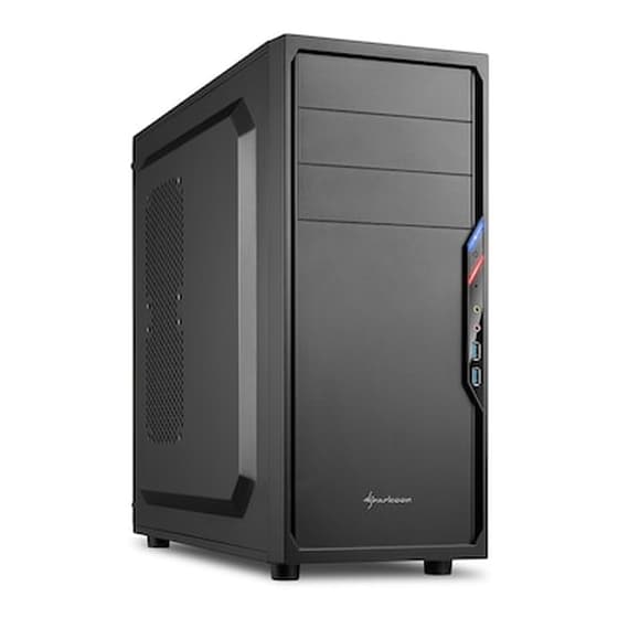 Sharkoon Vs4-v Midi-tower Black image 0