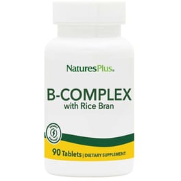 Nature's Plus Vitamin B-Complex με Rice Bran - 90 ταμπλέτες