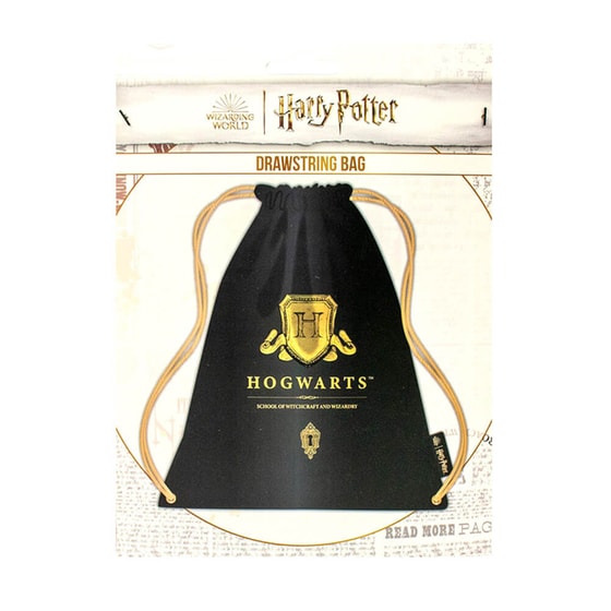 Τσάντα Πλάτης Blue Sky Harry Potter Draw String Bag - Hogwarts Shield (Hp710073) image 0