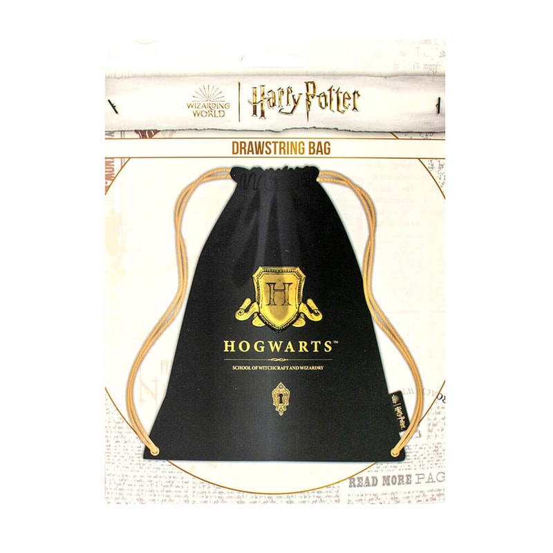 Τσάντα Πλάτης Blue Sky Harry Potter Draw String Bag - Hogwarts Shield  (Hp710073) | Public
