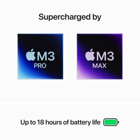 Apple MacBook Pro 14" M3 Pro Chip QHD+ (Apple M3 Pro 11 Cores/18GB/512GB SSD/14 Core GPU/macOS) Silver image 3