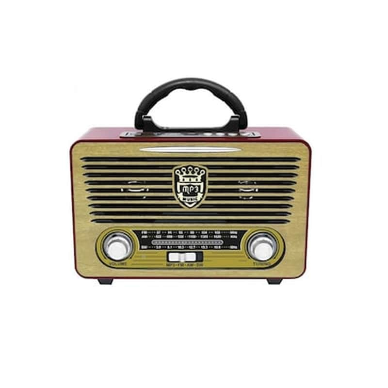 MEIER Φορητό Radio Meier MD115BT Retro - Κόκκινο