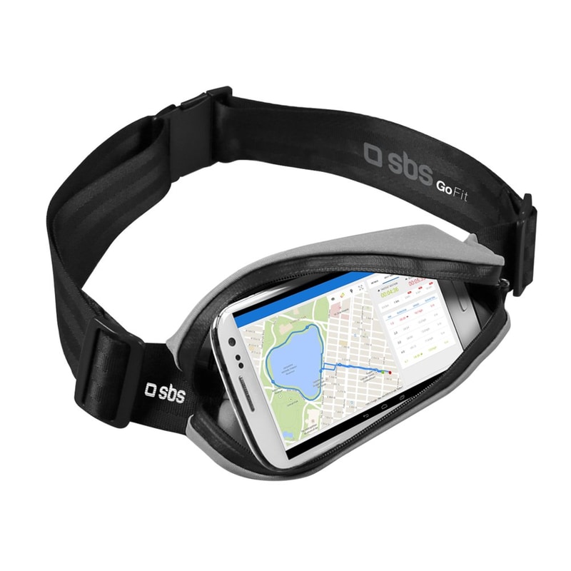 Θήκη-ζώνη Universal έως 5.5 SBS TESPORTBELTG Μαύρο