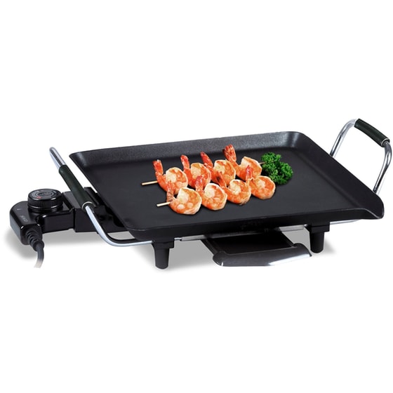 SOGO BAR-SS-1216 1500 W Μαύρο Teppanyaki Πλάκα Ψησίματος image 0
