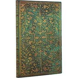 Ημερολόγιο Εβδομαδιαίο 2027 Paperblanks 18Μ Maxi Softcover Emerald Flower