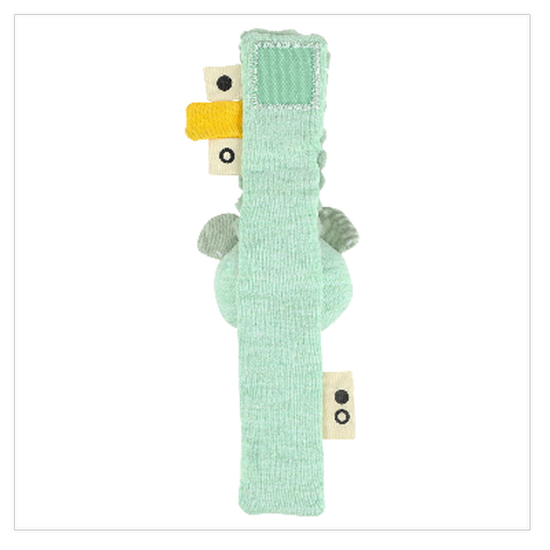 Trixie Βρεφική Κουδουνίστρα Καρπού Wrist Rattle – Mr. Polar Bear Πολική Αρκούδα 77203