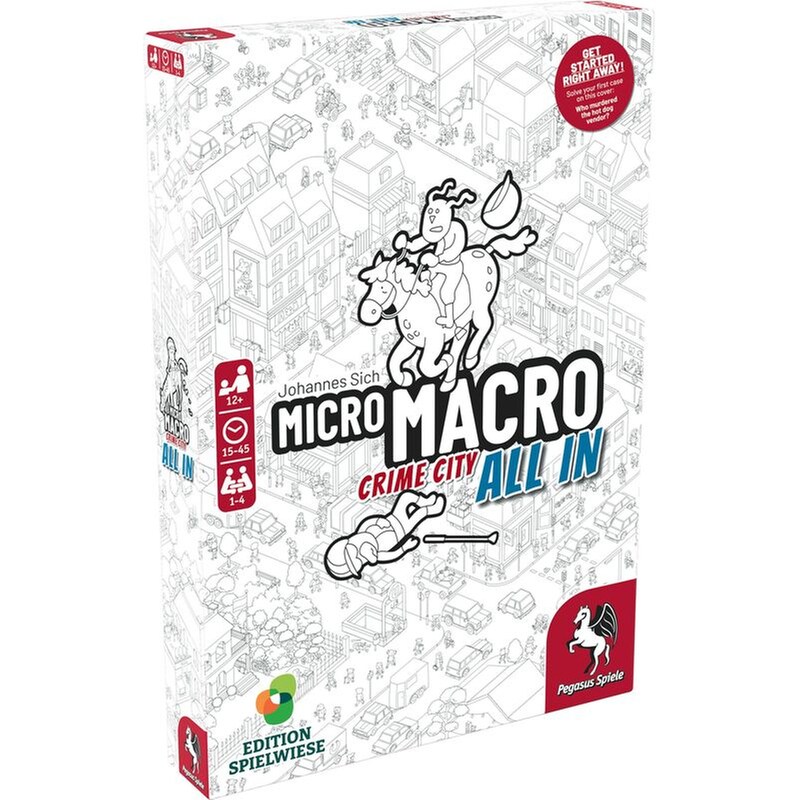 PEGASUS SPIELE Επιτραπέζιο Παιχνίδι Micromacro: Crime City 3 – All in
