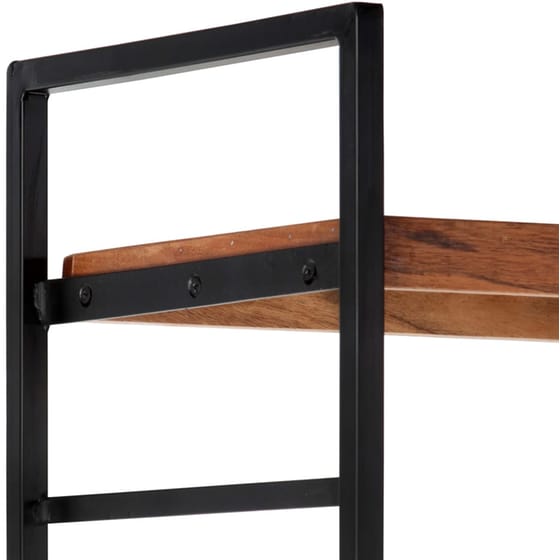 Βιβλιοθήκη VidaXL Μεταλλική με 2 Πόρτες 124x180 cm - Καφέ image 5
