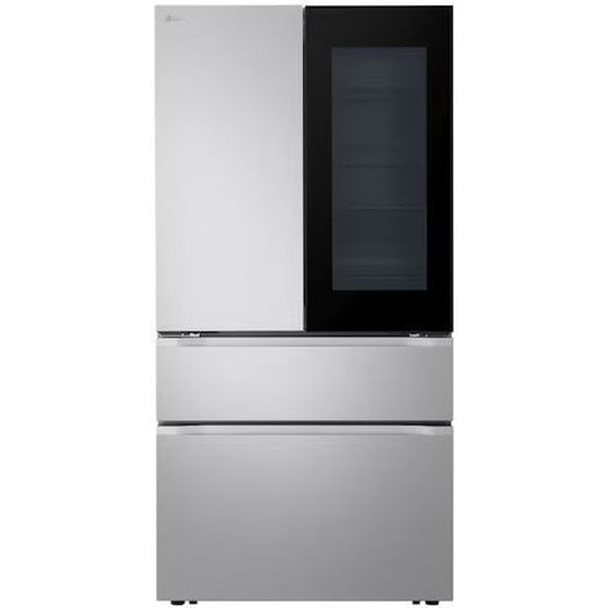 LG GMVW50DDMB Total No Frost 644 Lt Ασημί Ψυγείο Ντουλάπα image 0