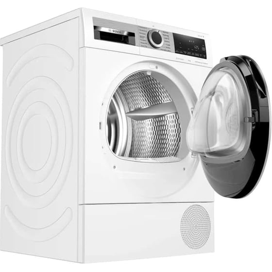 BOSCH WQG245A9GR 9 kg με Αντλία Θερμότητας Λευκό Στεγνωτήριο Ρούχων image 4