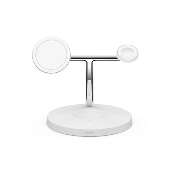 Ασύρματος Φορτιστής Belkin 3in1 MagSafe WIZ009vfWH image 0