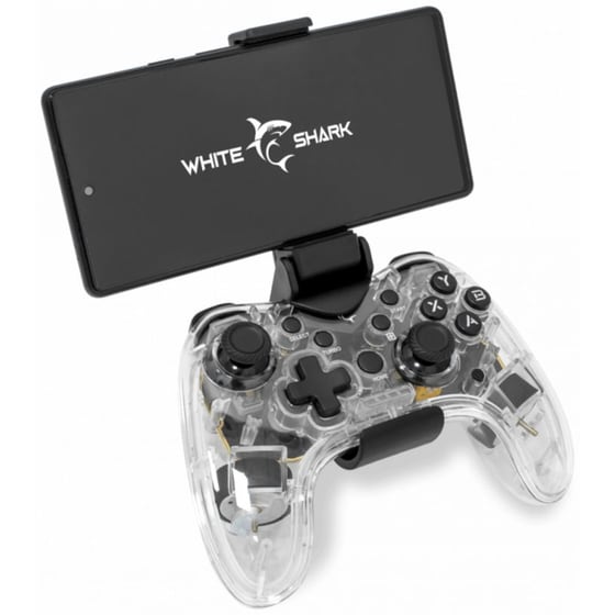 White Shark PS4 Legion Wireless Controller - Διάφανο image 4