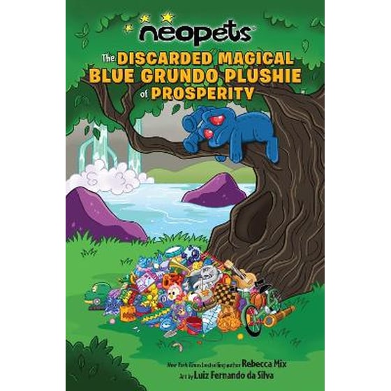 Neopets: The Discarded Magical Blue Grundo Plushie of Prosperity image 0