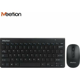 Meetion MT-MINI4000 Ασύρματο Σετ Πληκτρολόγιο & Ποντίκι Μαύρο US