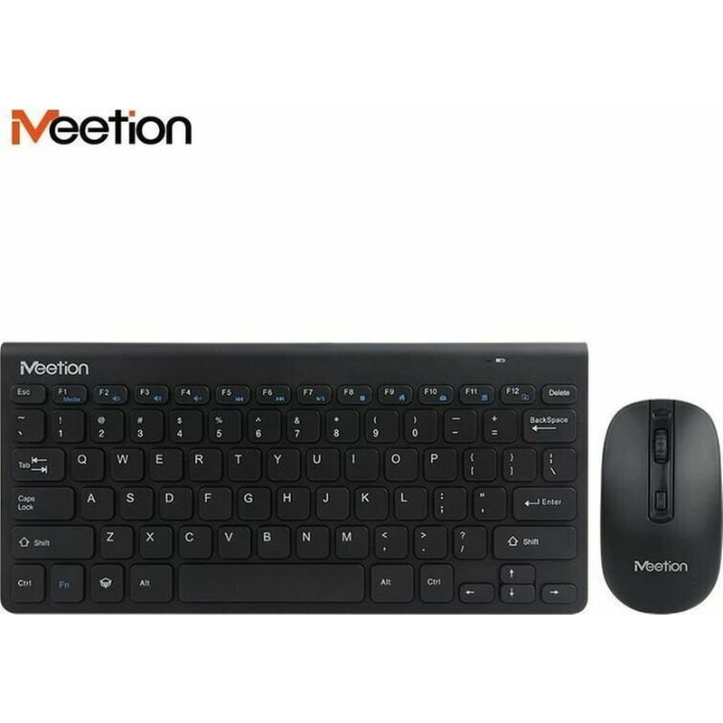 MEETION Meetion MT-MINI4000 Ασύρματο Σετ Πληκτρολόγιο Ποντίκι Μαύρο US