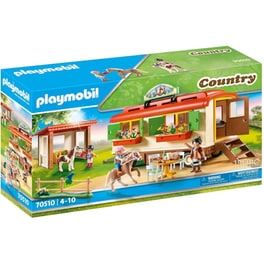 PLAYMOBIL Κατασκήνωση με τροχόσπιτο και πόνυ (70510)