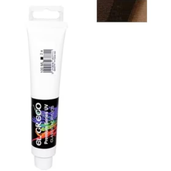 Χρώμα Ακρυλικό El Greco 100Ml Burnt Umber image 0