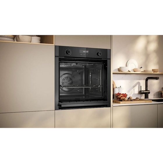 NEFF B5ACH7AG3 71 Lt Graphite Grey Εντοιχιζόμενος Φούρνος Άνω Πάγκου image 3
