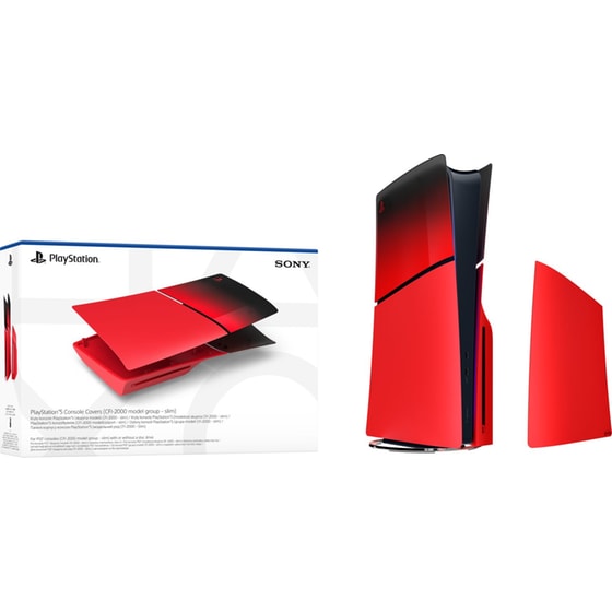 Κάλυμμα Κονσόλας PlayStation 5 (Slim Edition) Hyperpop Collection - Techno Red image 0