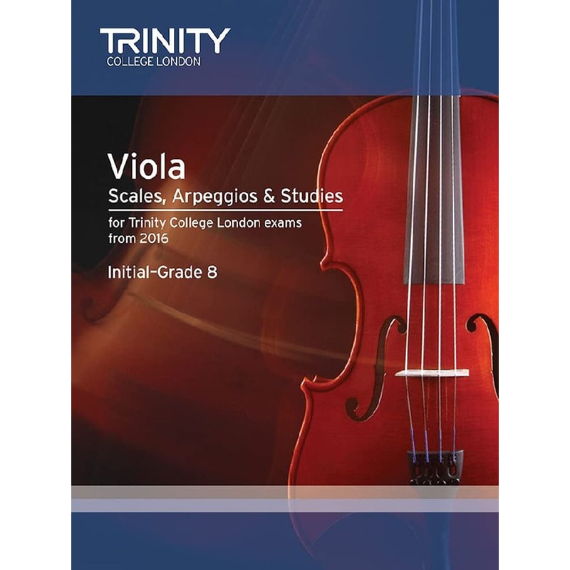 Viola Scales, Exercises Studies Initial-Grade 8 from 2016