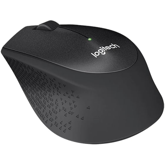 Logitech M330 Silent Plus Ασύρματο Mini Ποντίκι Μαύρο image 1