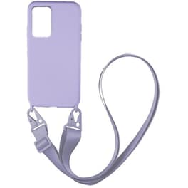 Θήκη Samsung Galaxy A53 5G - Sonique Carryhang Liquid Silicone Strap - Λιλά
