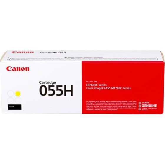 Toner Canon 055HC 3017C002 - Yellow image 0