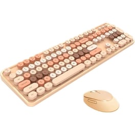 MOFII 623387AG BR Beige Ασύρματο σετ Πληκτρολόγιο-ποντίκι Μπεζ (US)