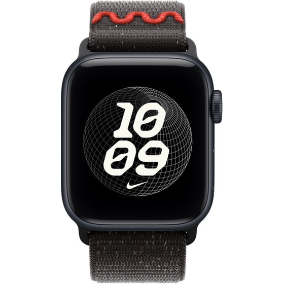 Λουράκι Apple Nike Sport Loop για Apple Watch 46mm - Midnight Black image 2