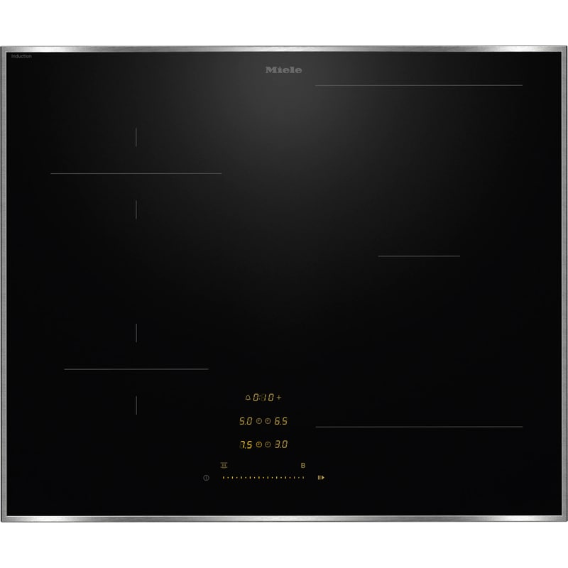 MIELE KM8462 FR 62.6 cm Μαύρο Εστία Επαγωγική Αυτόνομη