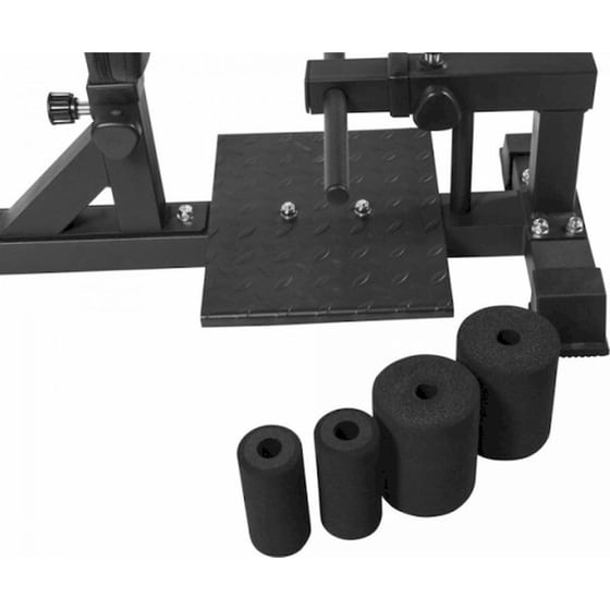 Ρυθμιζόμενος Πάγκος Γυμναστικής Sissy Squat GorillaSports G576 101.1x37.4x55.7cm - Μαύρο image 6